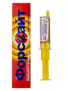 Форссайт гель 30г фентион 0.25% альфациперметрин 0.03% инсектицид