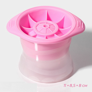 Форма для льда «Сфера» 11x8.5x8см сфера 7.7см цвет МИКС Форма для льда «Сфера» 11x8.5x8см сфера 7.7см цвет МИКС