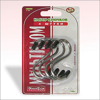 Набор  крючков 4шт.