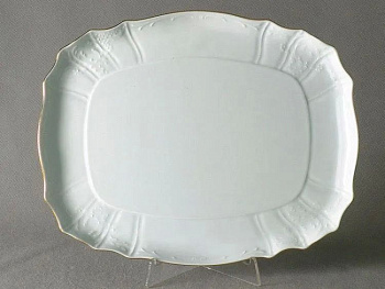 Поднос 40см "Отводка золото"