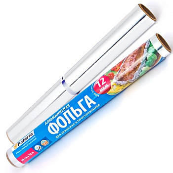 Фольга  29см*10м "Прочная" 12мкм Фольга  29см*10м "Прочная" 12мкм