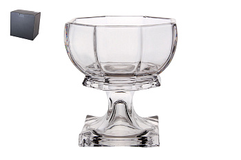 Ваза сервировочная на ножке 13х9х13.5см Ваза сервировочная на ножке 13х9х13.5см