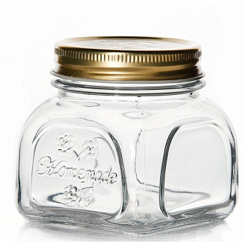 Банка с мет. крышкой 0.3л