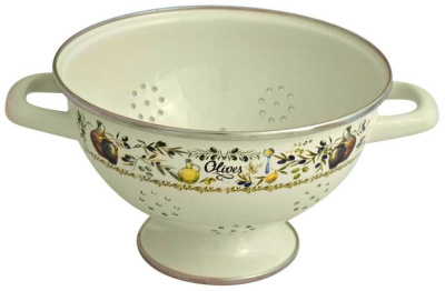 Друшлаг эмал. 2.5л "Олива"  20см