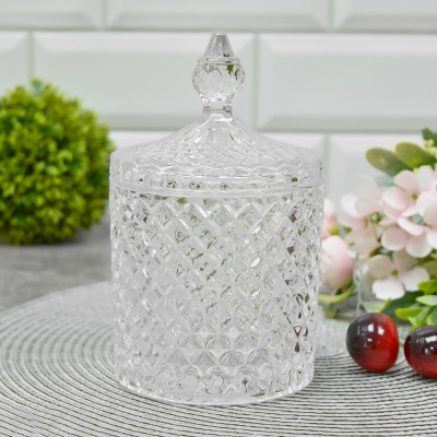 Ваза для печенья конфет 1100мл  d10.5 h17см