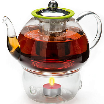 Чайник стекло 1.2л + подогрев