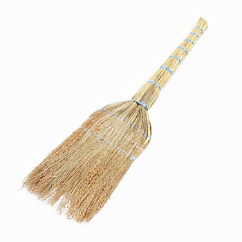 Веник для уборки Шафран «Сорго» трёхпрошивной 85см