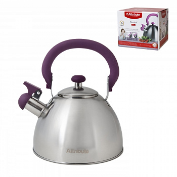 Чайник со свистком FESTIVAL 2.5л цвета: красн. зел. фиол Чайник со свистком FESTIVAL 2.5л цвета: красн. зел. фиол