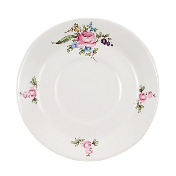 Блюдце 15.7см  "Мейсеновский букет"