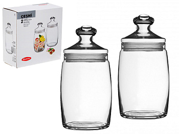 Набор банок с кр. 2шт. ЧЕШНИ 1.1л