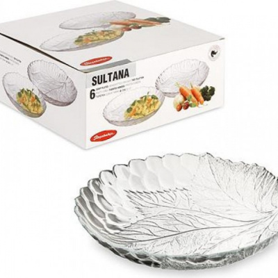 Набор глубоких тарелок 6шт. СУЛТАНА 21см