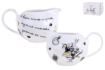 Сливочник 430мл "Безумное чаепитие" NB204C (24)