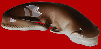 Фигурка декорат. "Сомик" 3.5x6x14см