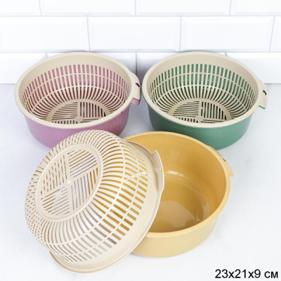 Дуршлаг с чашей 24х22х9