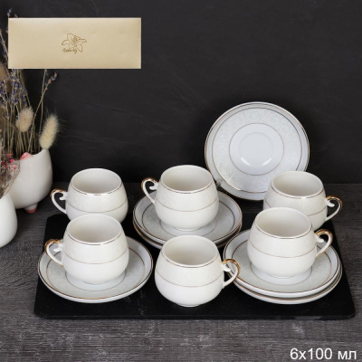 Набор кофейный  12пр 100мл "Ришелье"