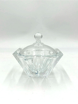 Ваза для варенья меда d11 h11см