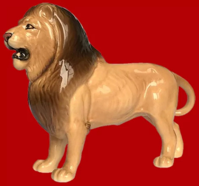 Фигурка декорат. "Лев" 11х4х14см