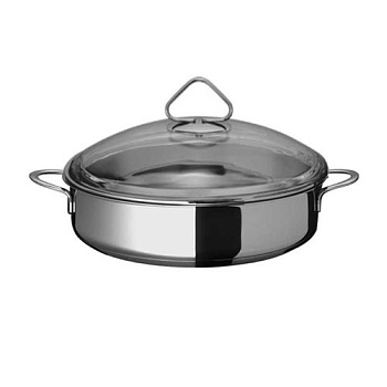 Жаровня "Гурман-Стекло"  240/212мм h6.5/14см