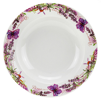 Тарелка глубокая 24cм "Прованс бортовой"