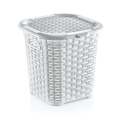 Корзина многофункц. плетён. белая 15л  310*298*300мм