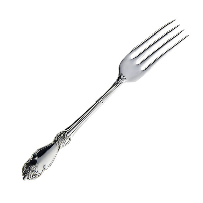 Вилка десертная посебр. СЕРЕБР. РОЗА