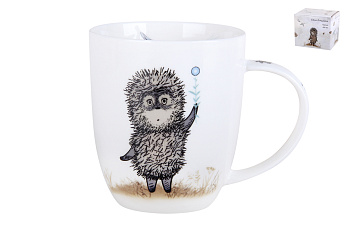 Кружка 420мл "Ежик в тумане" под.уп.
