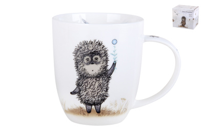 Кружка 420мл "Ежик в тумане" под.уп.