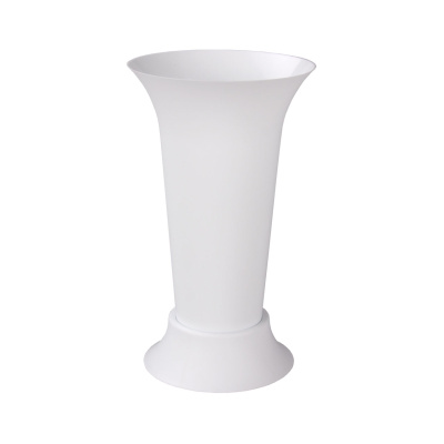 Ваза д/цветов под срезку d185 h310мм белый