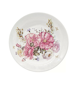 Тарелка  175мм "Розовый цветок"