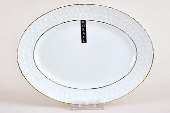 Блюдо овальное 35.5см "Снежная королева" Блюдо овальное 35.5см "Снежная королева"