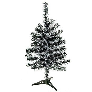 Ёлка зеленая с белым 60см