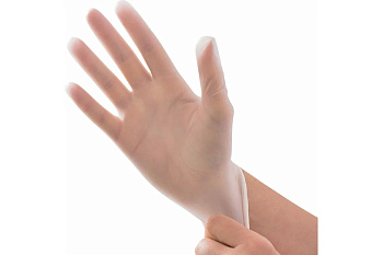 Перчатки   неопудренные одноразовые размер M 100 шт