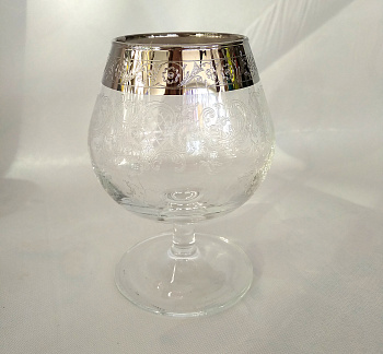 Набор бокалов для бренди 250мл 6шт. "Ренесанс платина"