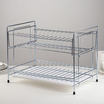 Сушилка настольная разборная с поддоном оцинк.