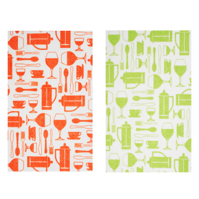 Коврик для сушки посуды 25х38см губчатая вискоза