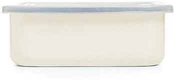 Лоток "Жемчужная" с пластиковой крышкой 1л Лоток "Жемчужная" с пластиковой крышкой 1л