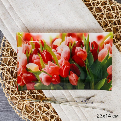 Блюдо прямоугольное 23x14см