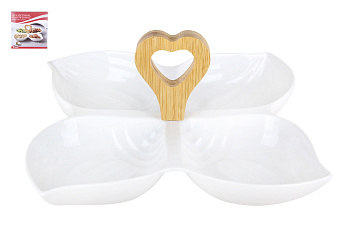 Менажница 4-x секционная 25.5см Менажница 4-x секционная 25.5см