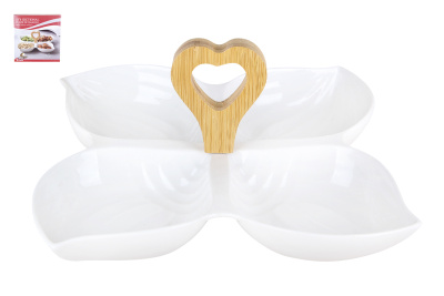 Менажница 4-x секционная 25.5см