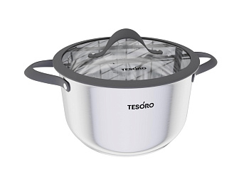 Кастрюля 4.4л Tesoro Tivoli Кастрюля 4.4л Tesoro Tivoli