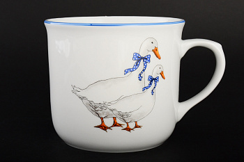 Кружка "Гуси" большая  650мл