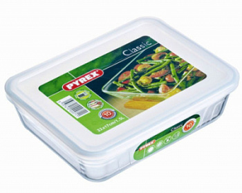 Блюдо прямоугольное с крышкой Cook Freez 22x17x6см 1.5л Блюдо прямоугольное с крышкой Cook Freez 22x17x6см 1.5л