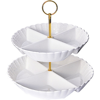 Менажница 2ярус 22+26см