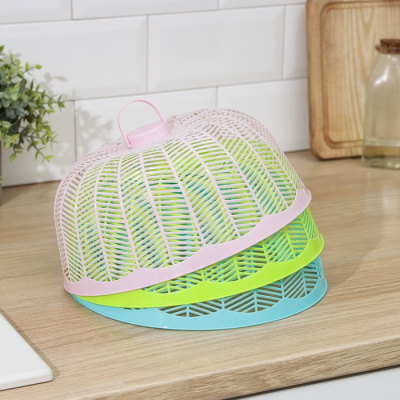 Сетка защитная для еды 25.5*15см пластик