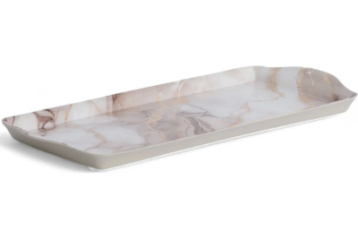 Поднос прямоугольный MARBEL 38х17см