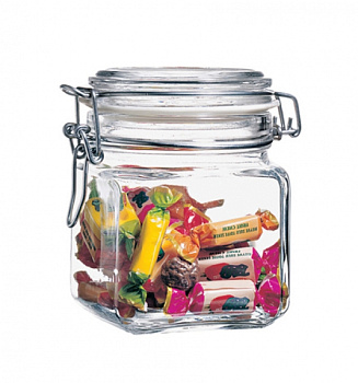 Банка с клипсой "Кремль" 0.75л