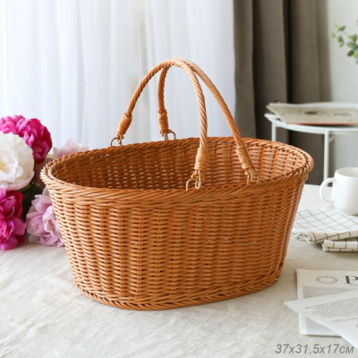 Корзина плетеная  37х29х17см