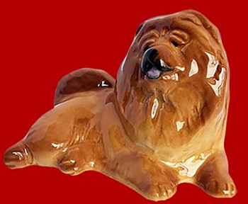 Фигурка декорат. "Чау-Чау" 4x5x7см