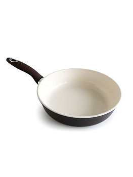 Сковорода литая 26см «FRESCO CERAMICA» керамическое покрытие ручка soft-touch 4.5/6мм 5т Сковорода литая 26см «FRESCO CERAMICA» керамическое покрытие ручка soft-touch 4.5/6мм 5т