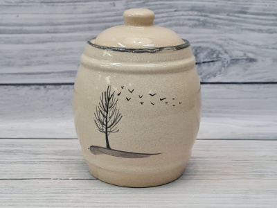 Банка 1.25л "Лирика" 14 h18.5см (4)